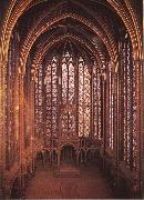 unknow artist Interior from Sainte-Chapelle oil painting picture wholesale